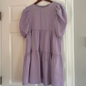 Lavender babydoll dress! Only worn once!